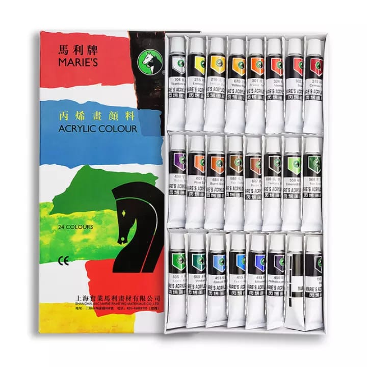 Marie's Acrylic Color Set of 24