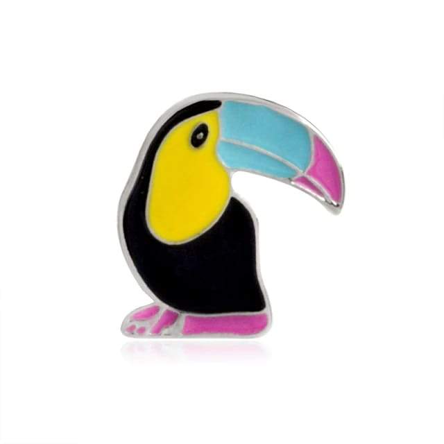 Toucan Bird Enamel Pin