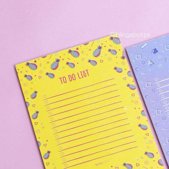 To Do List Floral Style 2 - Notepad