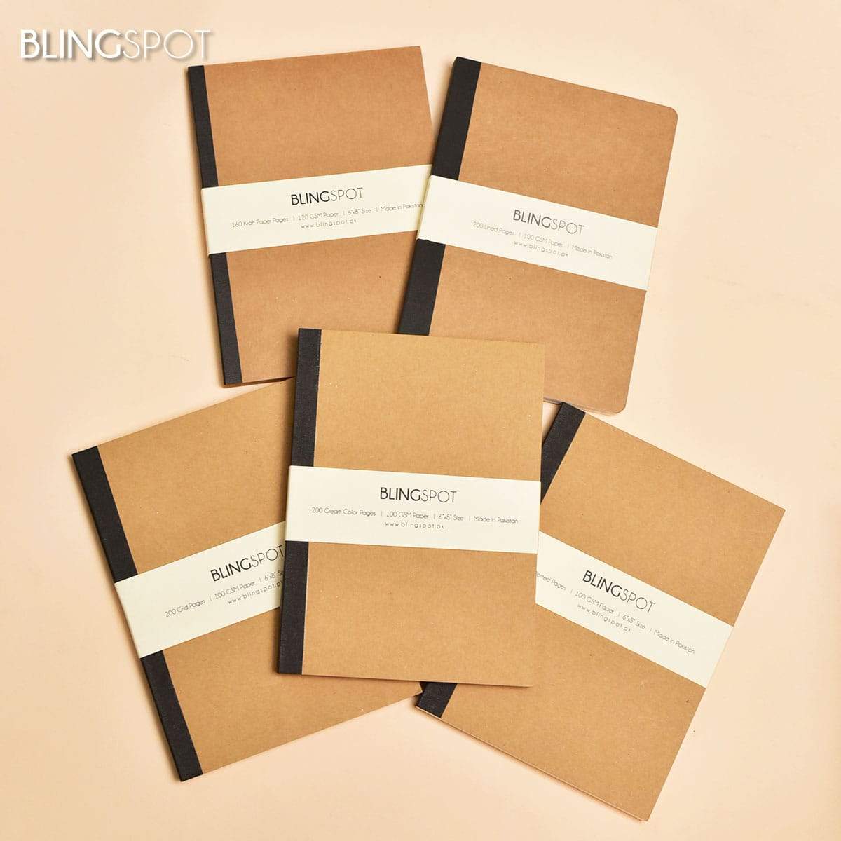 BLINGSPOT Kraft Series - Journal