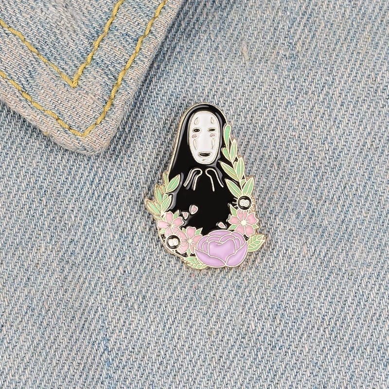 Spirited Away Floral  - Enamel Pin