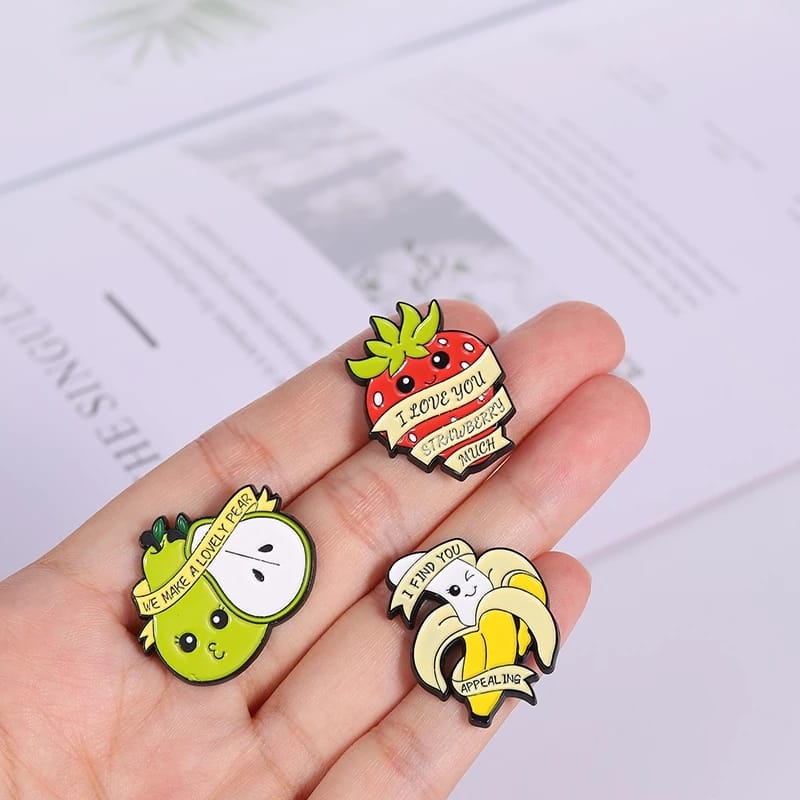 Cute Fruits - Enamel Pin