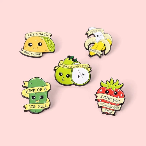 Cute Fruits - Enamel Pin