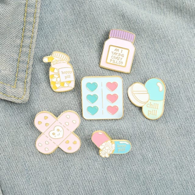 Love Pills - Enamel Pin