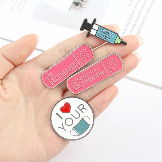 I'M VACCINATED - Enamel Pin