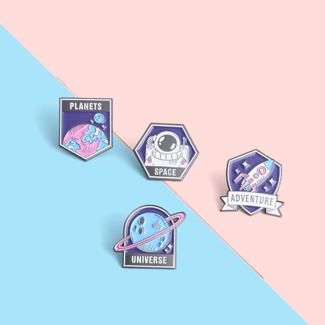 Universe Space - Enamel Pin