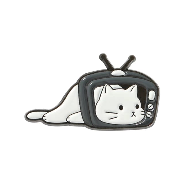 White Cute Animals  - Enamel Pin