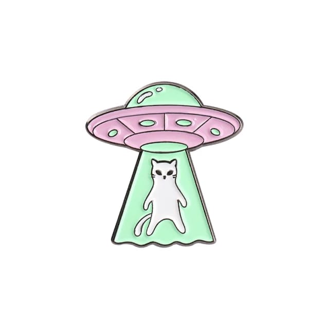 Alien Cat  - Enamel Pin