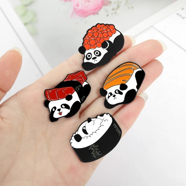 Sad Panda - Enamel Pin