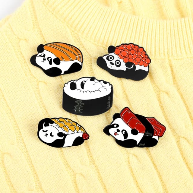 Sad Panda - Enamel Pin