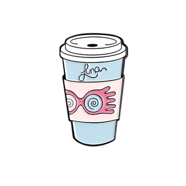 Coffee Cups- Enamel Pin