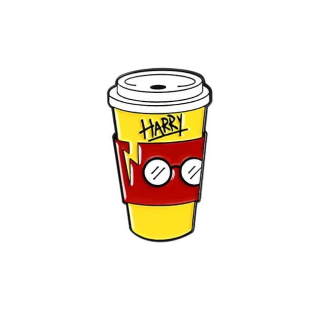 Coffee Cups- Enamel Pin