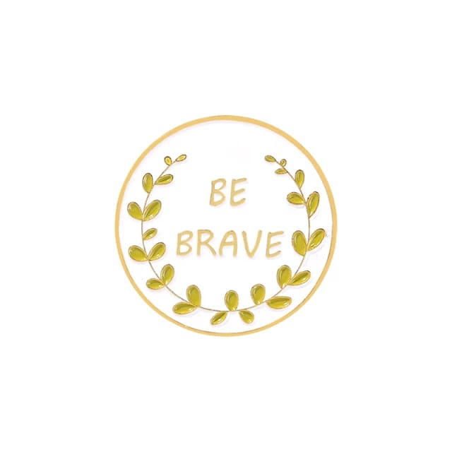 Never Give Up - Enamel Pin