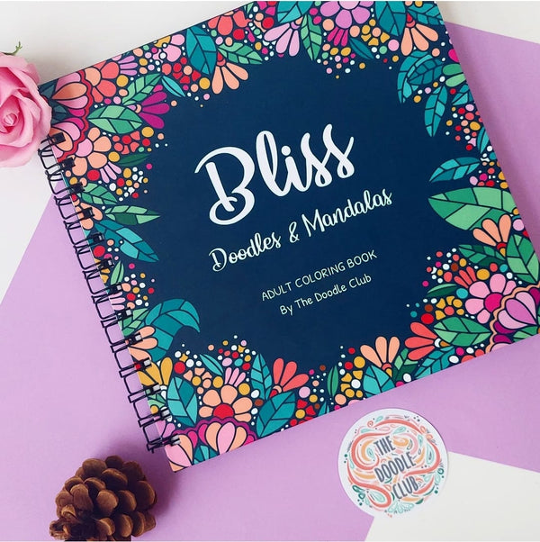 Bliss Doodles & Mandalas - Book