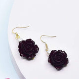 Rose Flower  - Earring