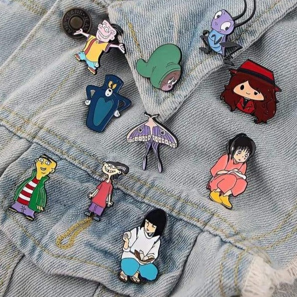 90's Cartoons Style 2 - Enamel Pin