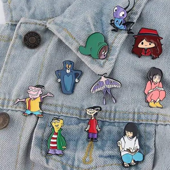 90's Cartoons Style 2 - Enamel Pin