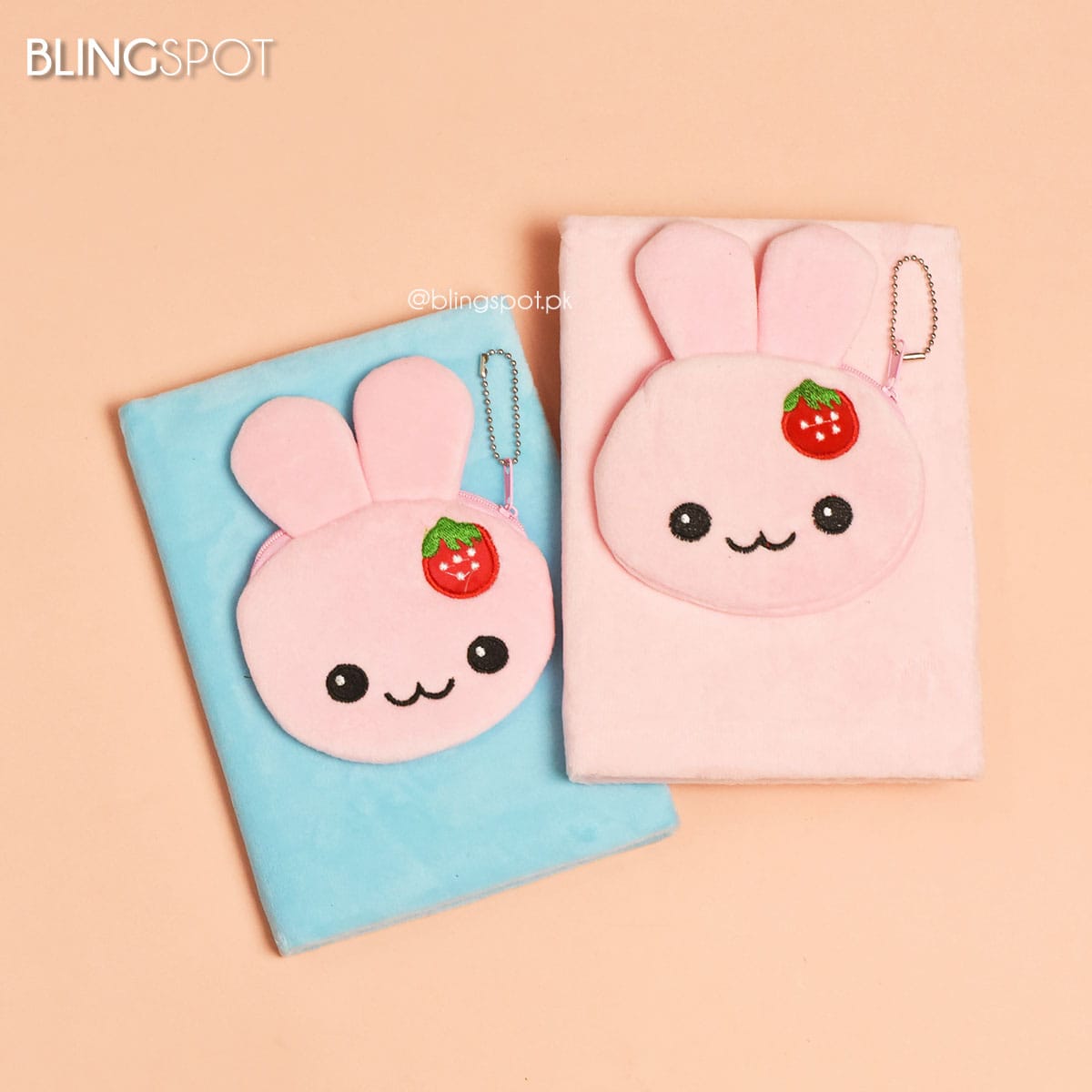 Cute Bunny  Fluffy  - Journal