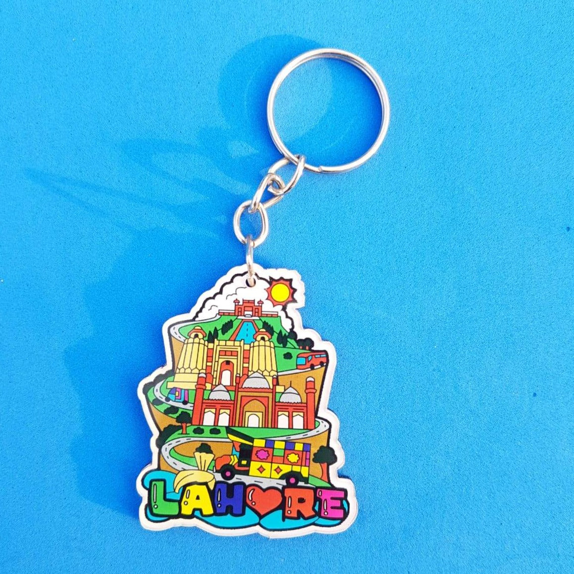 Lahore  Acrylic - Key Ring