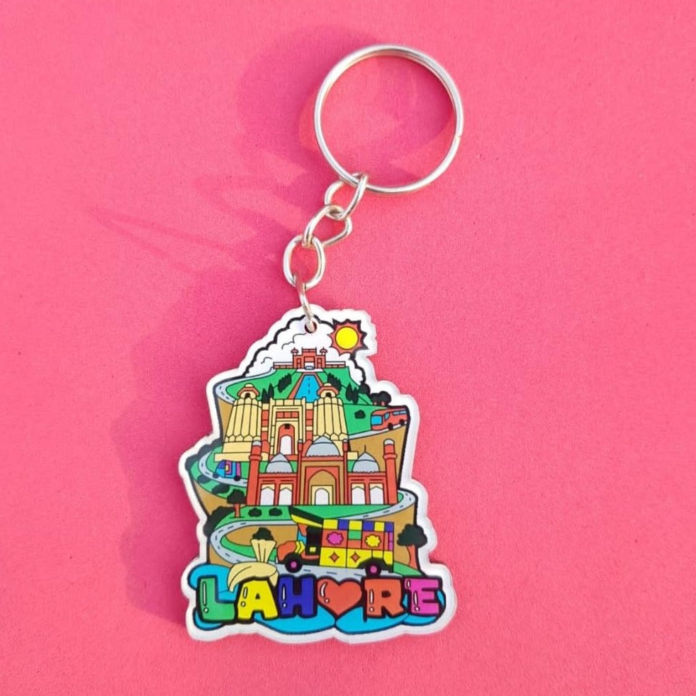 Lahore  Acrylic - Key Ring