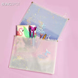 Mermaid  Document Folder Large Pouch