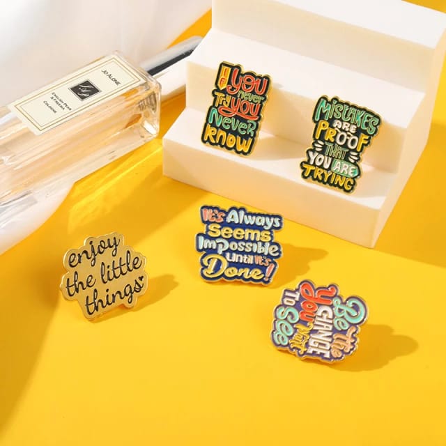 Be The Change You Want To See - Enamel Pin