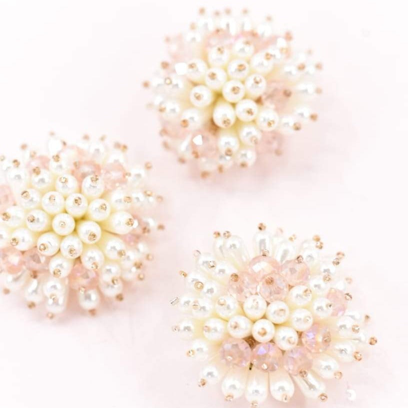 Flower Beaded Style 1 - Brooch