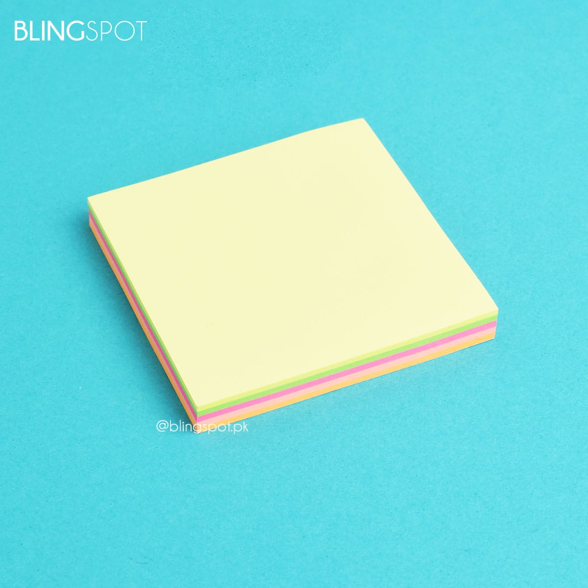 Rainbow Colors Style 3 Lined Note Pad - Sticky Note