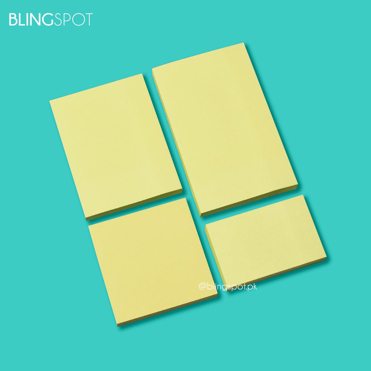 Pale Yellow Note Pad - Sticky Note