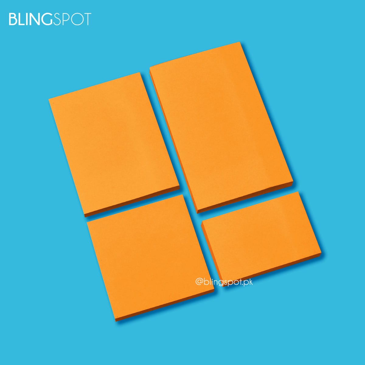 Orange Note Pad - Sticky Note