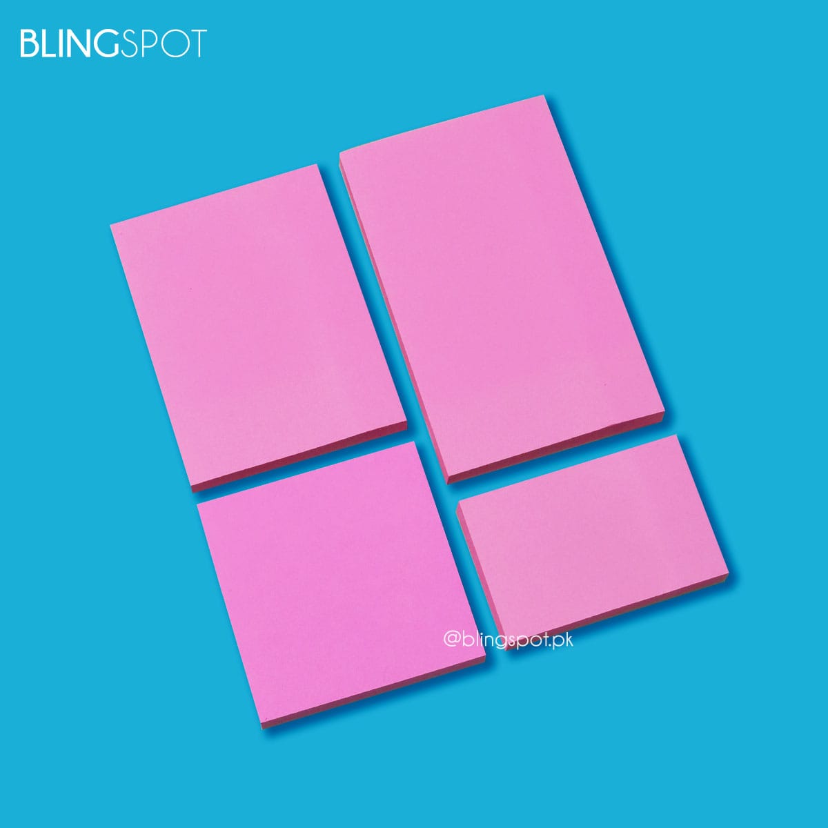 Pink Note Pad - Sticky Note