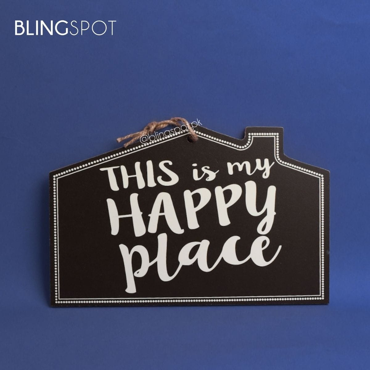 This Is My Happy Place  Wooden- Plaque