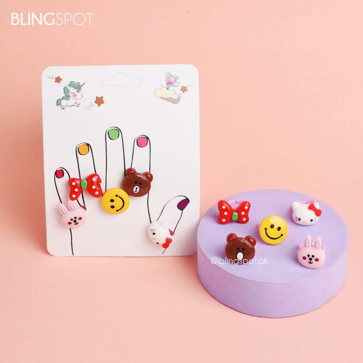 Cuties Adorable - Kids Ring Set