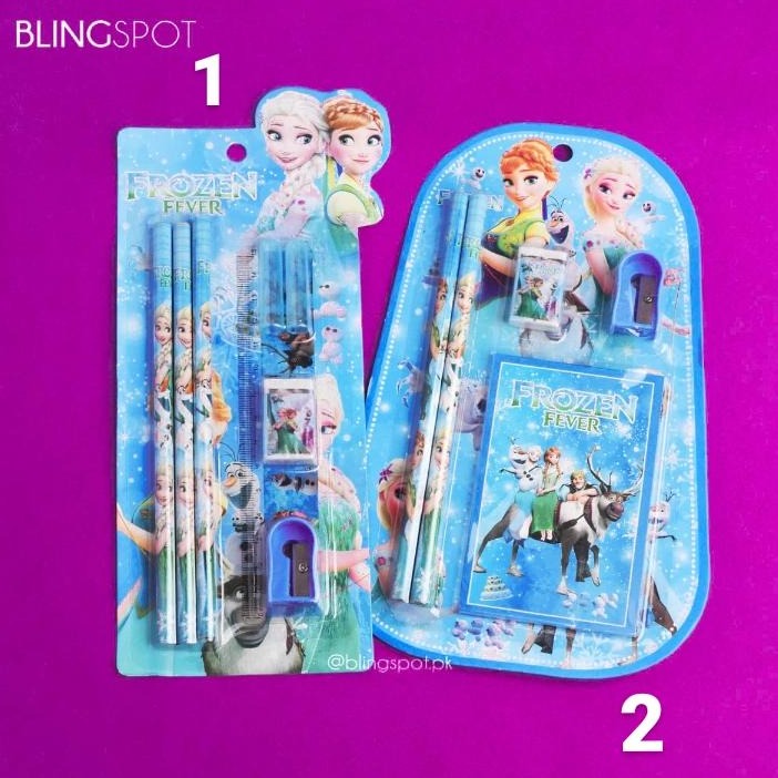 Frozen Princess Blue - Stationery Set