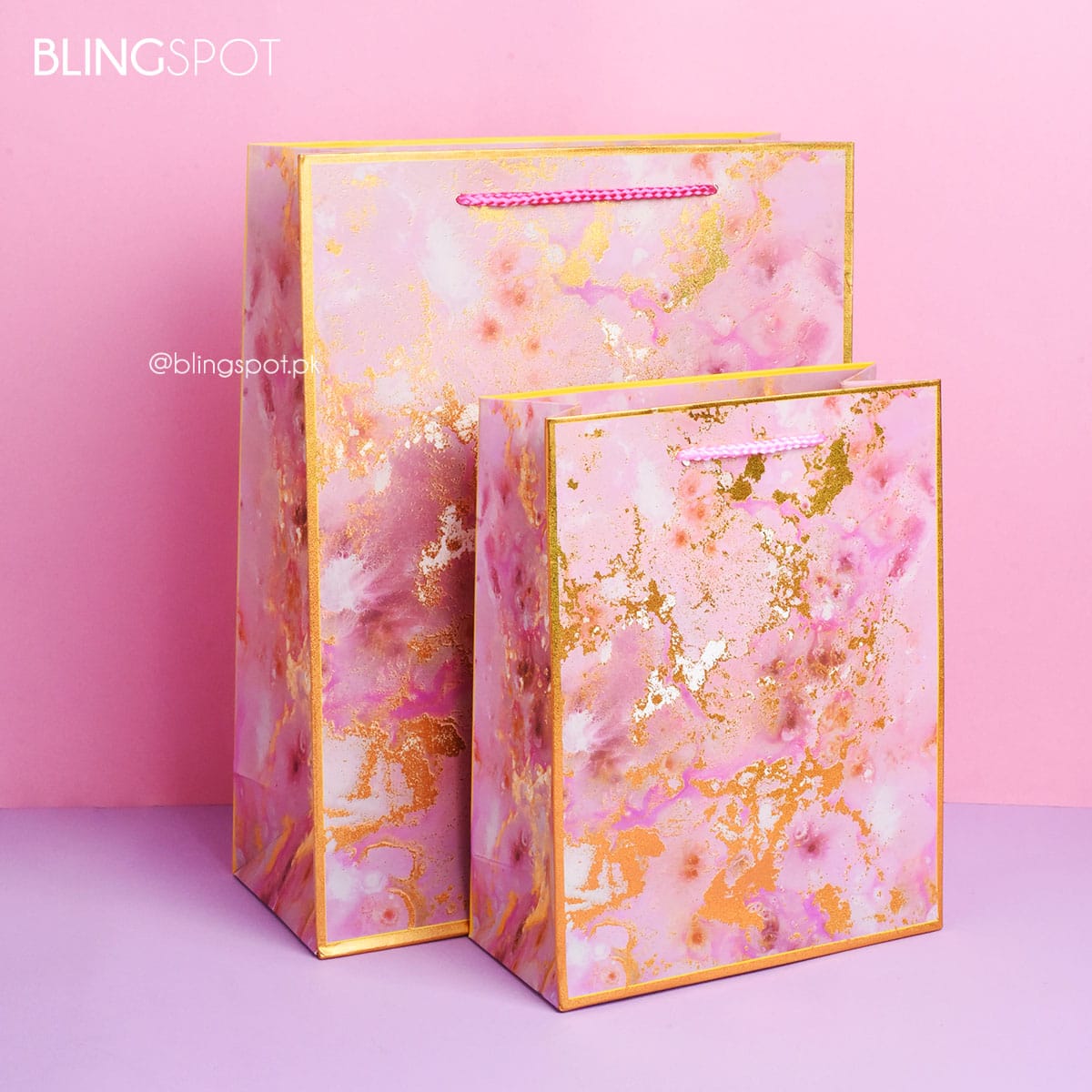 Marble Gold Foil Style 4 - Gift Bag