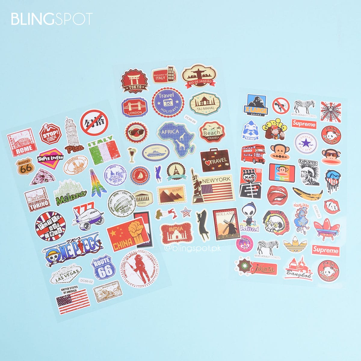 Vintage & Travel - Stickers