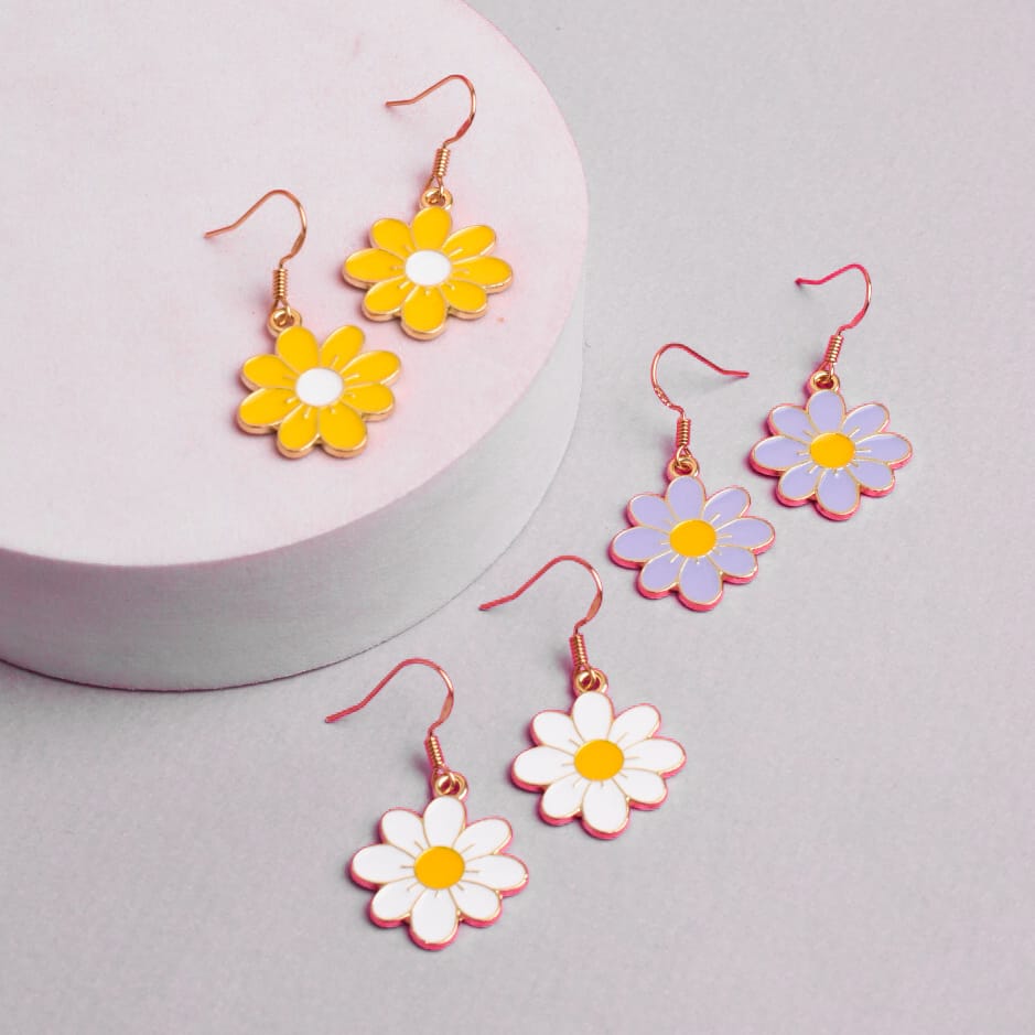 Daisy Flower - Earring