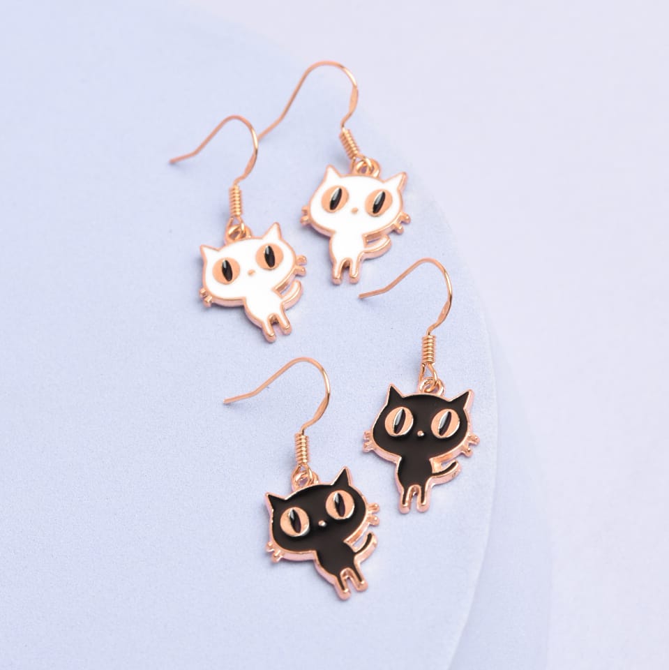 Cute Cat - Earring