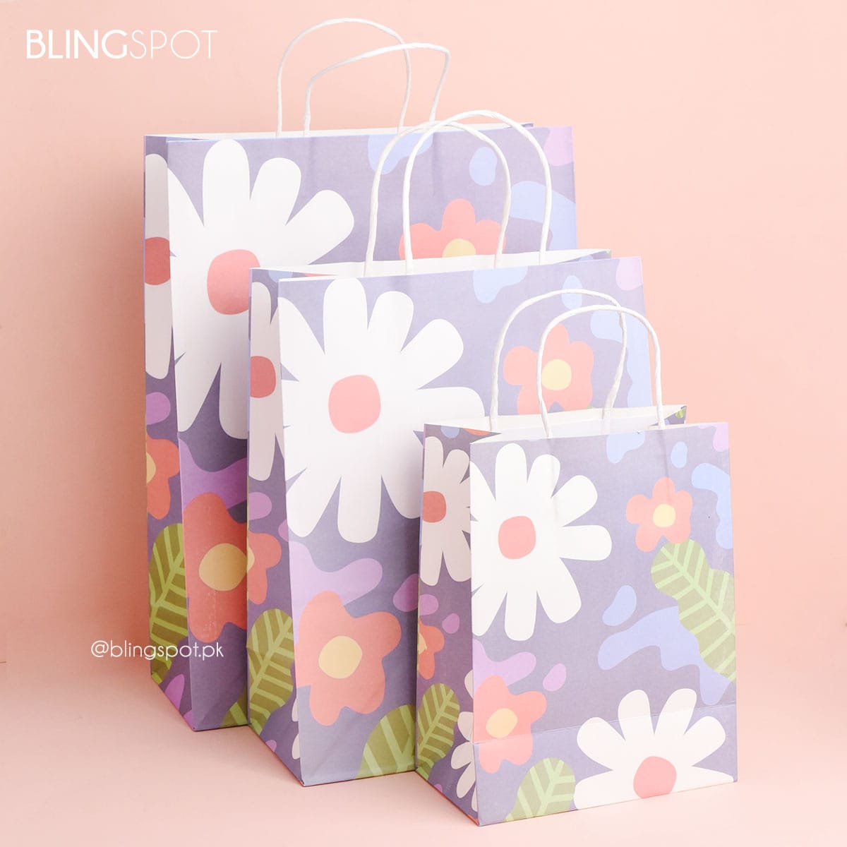 Flower Style 1 - Gift Bag - The Blingspot Studio
