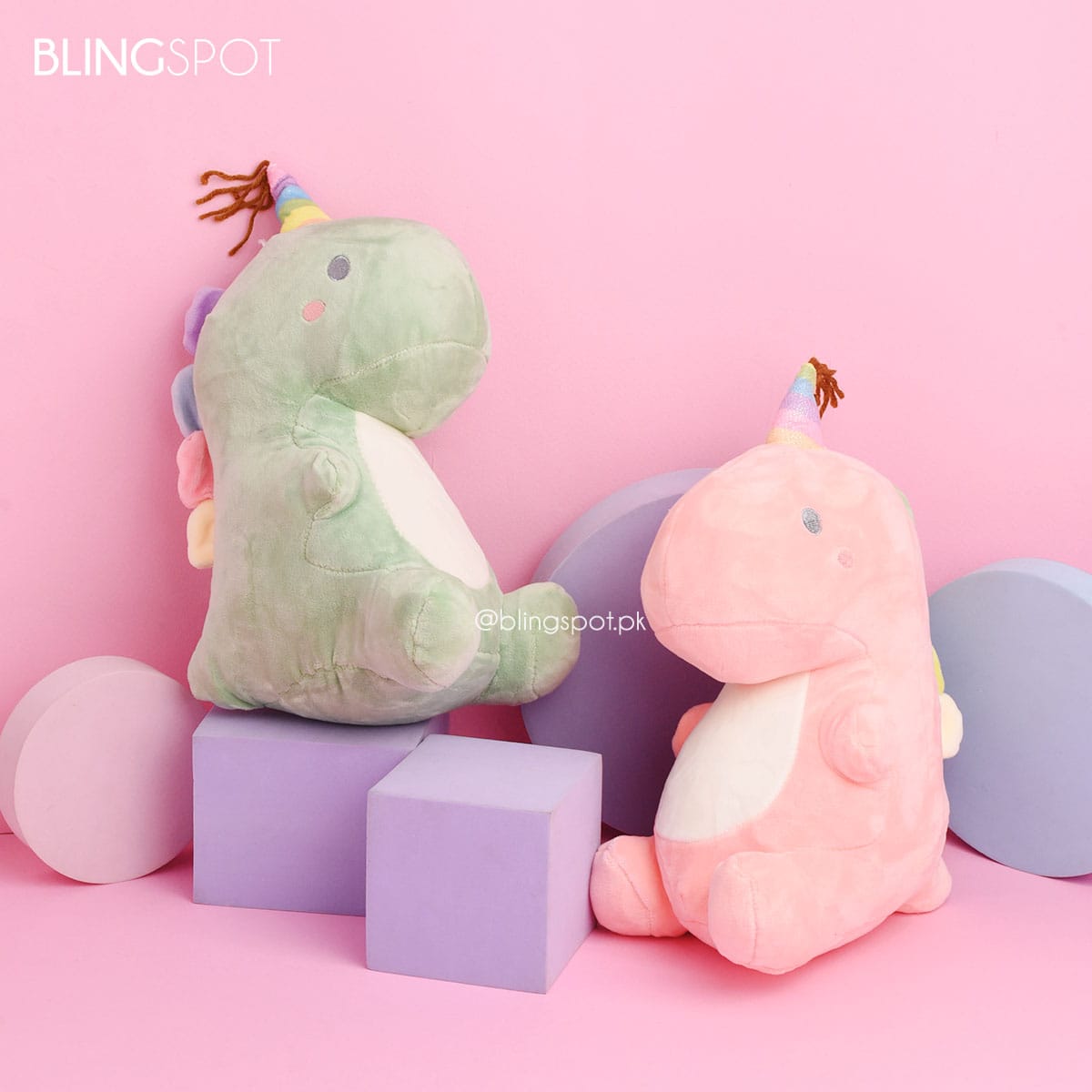 Cute Dino Plushie Soft Toy-  Scratch & Dent Sale