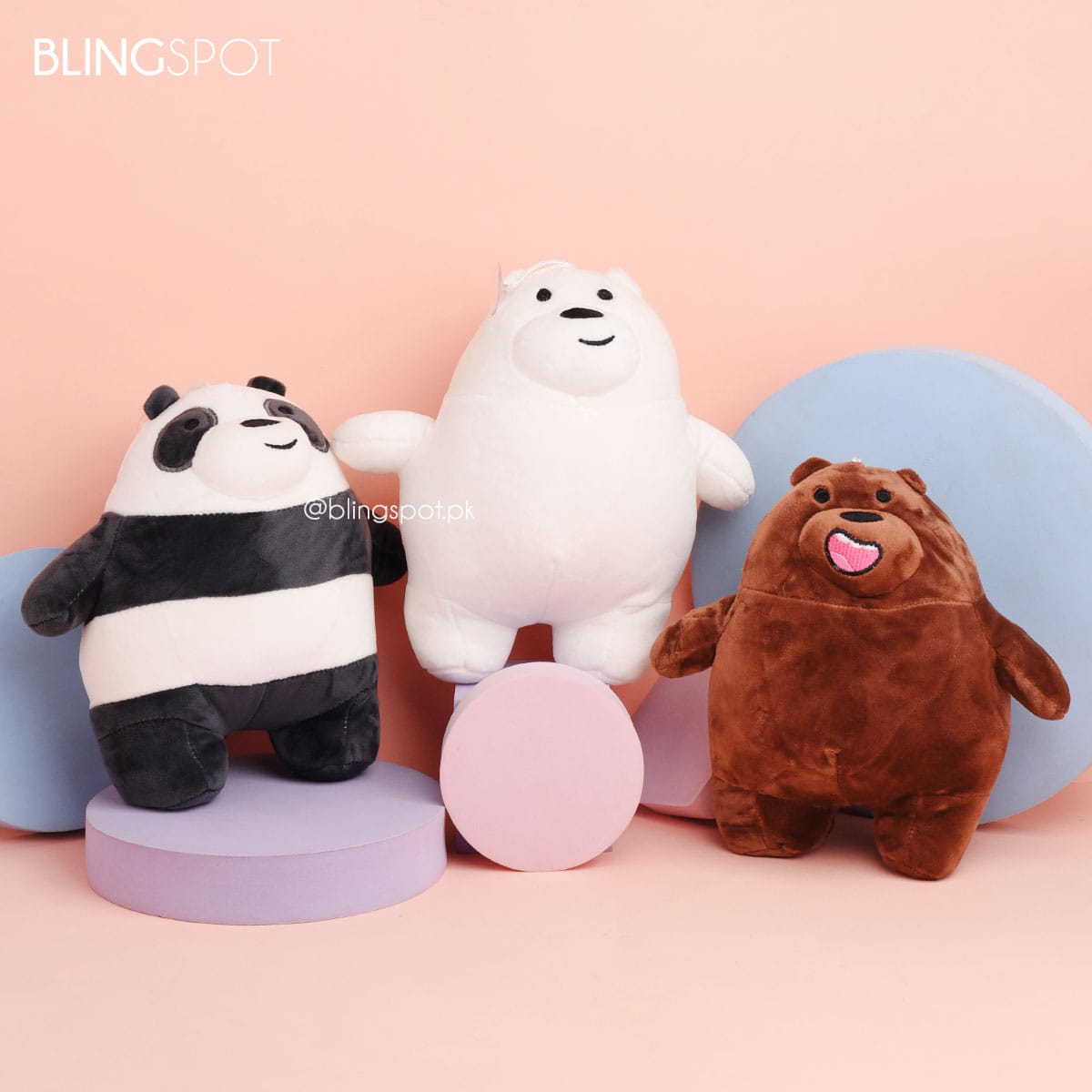 We Bare Bears - Plushie Soft Toy