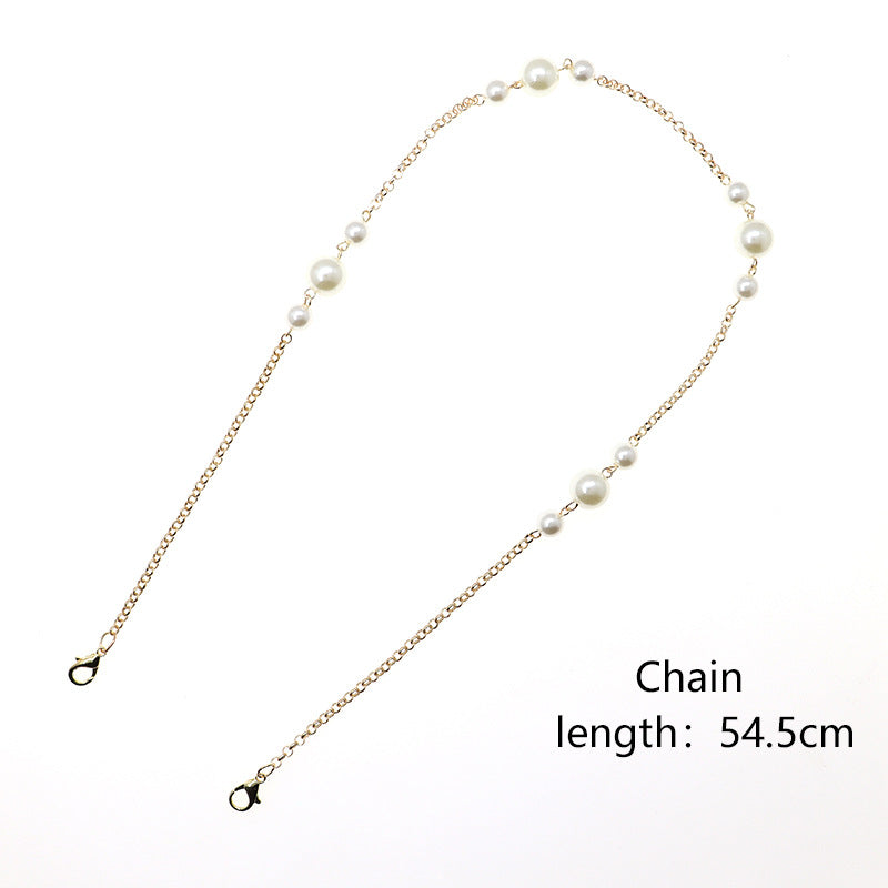 Pearl Gold  - Mask/Glasses Chain