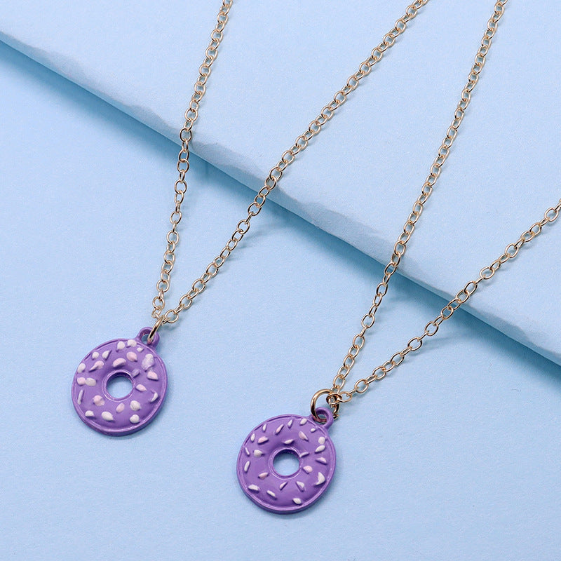 Tear & Share Donut - Necklace Set Of 2