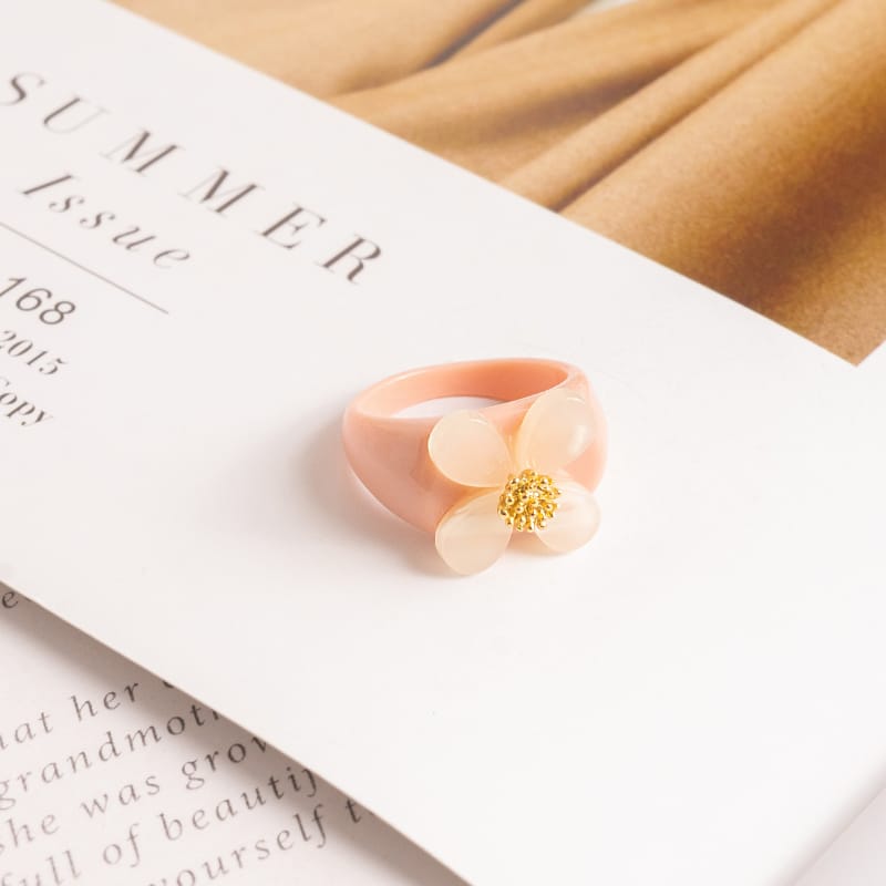 Flower Pink - Ring