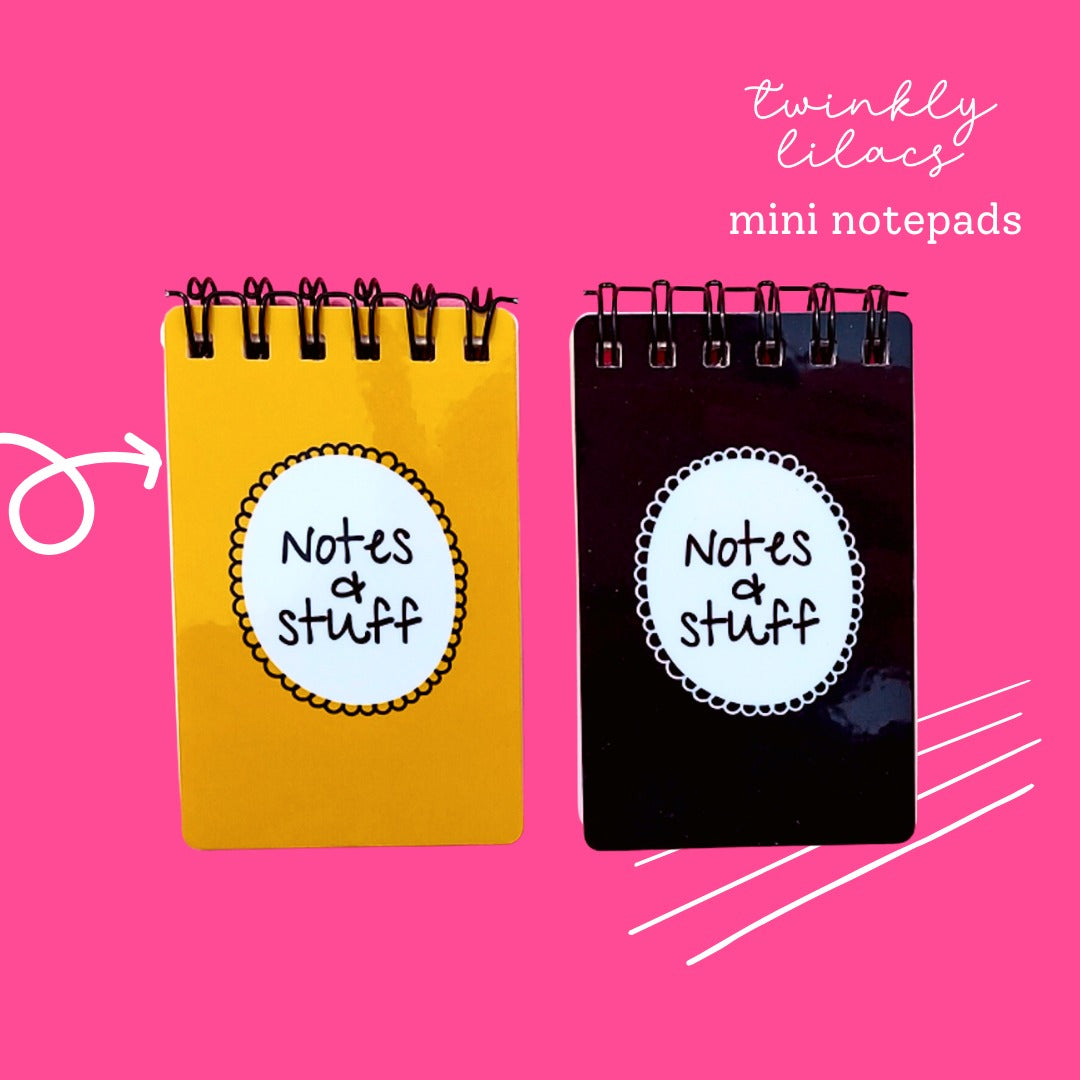 Notes &amp; Stuff - Mini Notepad