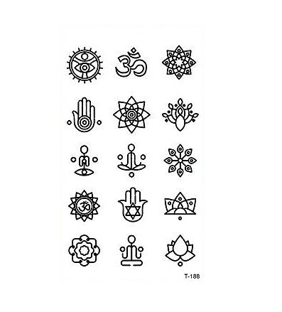 Style 12 - Temporary Tattoo