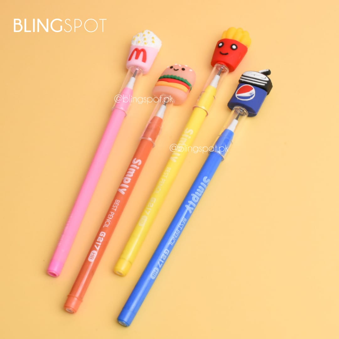 Fast Food Style 2- Kids Bullet Pencil