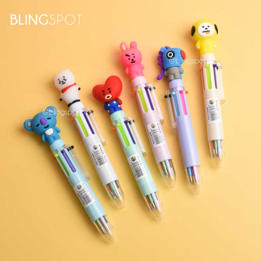 K-pop Bts - Multicolored Ball Pen