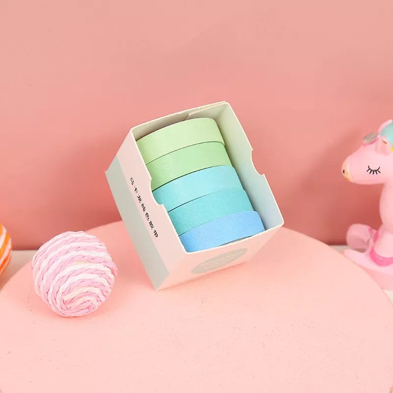 Green Blue  Shades - Washi Tape Set