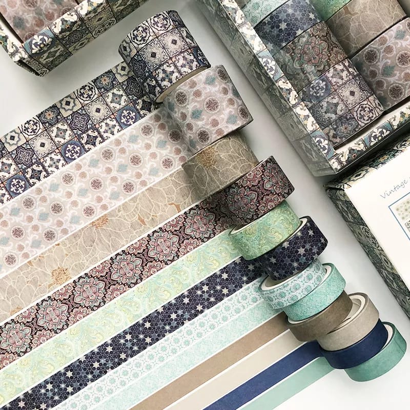 Vintage  - Washi Tape Set